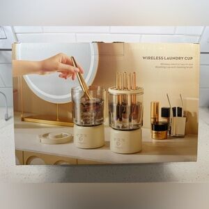 Mini Portable Washing Machine, Underwear/Makeup Brushes Small Washing 2 CUPS